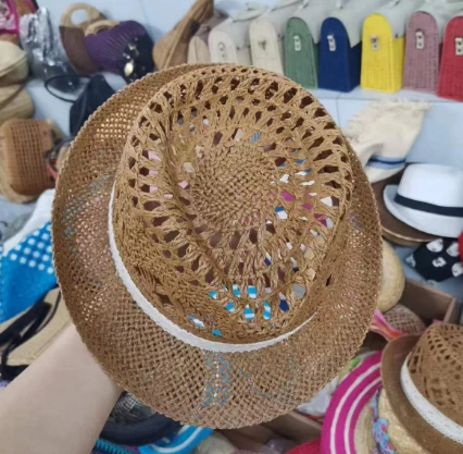 Nefes alabilen kağıt içi boş yaz şapkası