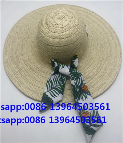 Kadınlar Yaz Şapkası Kağıt Straw Sunhat