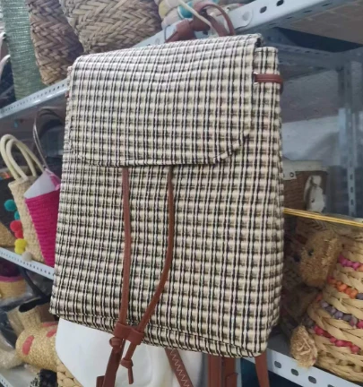 PP dokuma kadınlar sırt çantası