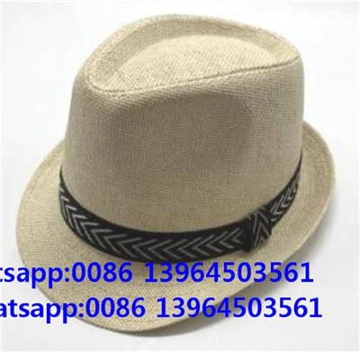 Kadın Erkek Fedora Plaj Şapkası