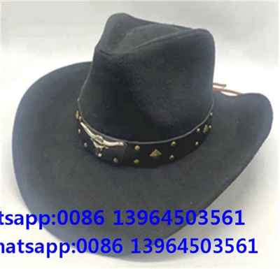 Erkekler İçin Siyah Vintage Fedora Şapka