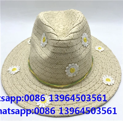 Kadın Fedora Büyük Kenarlı Güneş Şapkası