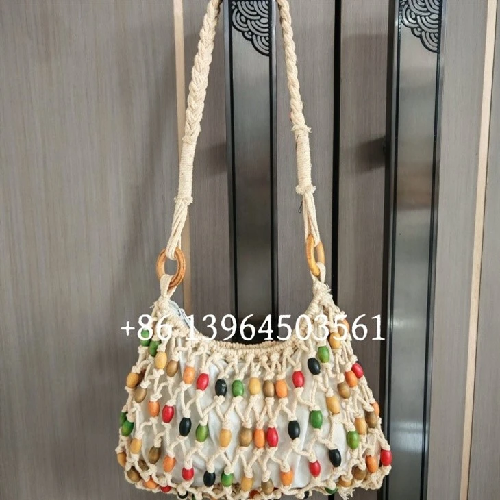 Moda dokuma kadın plaj çantaları