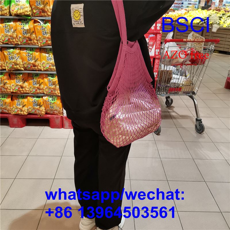 Net Mesh Kaplumbağa Çanta İpli Alışveriş Çantası