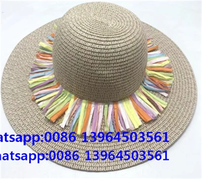 Bayan Moda Hasır Şapka