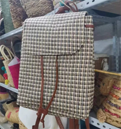 PP dokuma kadınlar sırt çantası