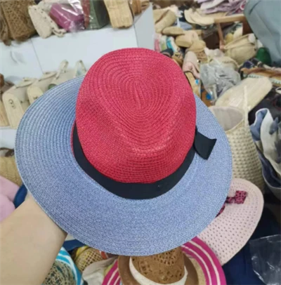 Siyah Bantlı Çok Renkli Kadın Şapkası