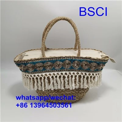 Kadınlar Straw Beach Bags