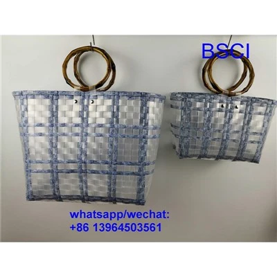 Dokuma Plastik Sepet Çanta